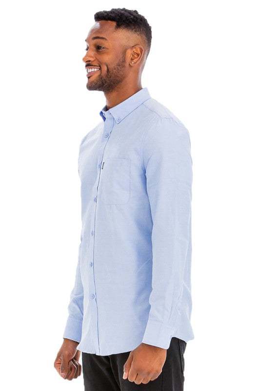 Long Sleeve Button Downs in multiple colors