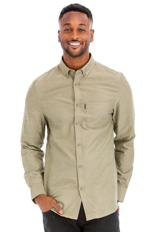 Long Sleeve Button Downs in multiple colors