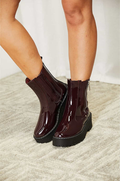 Wine Platform Boots