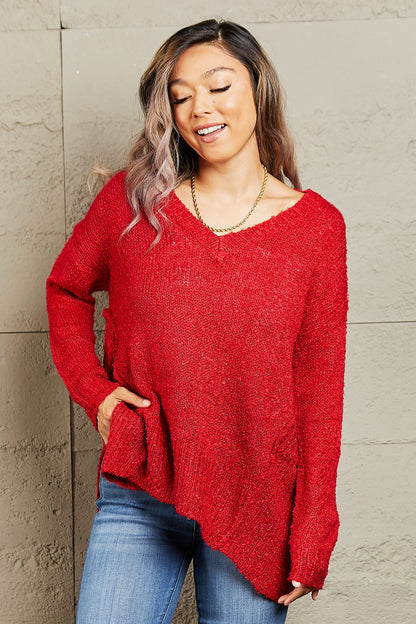 Red Sweater