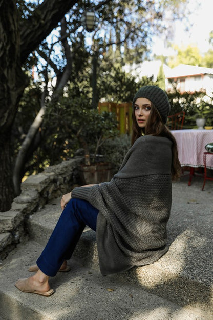 Boucle Knit Beret in multiple colors
