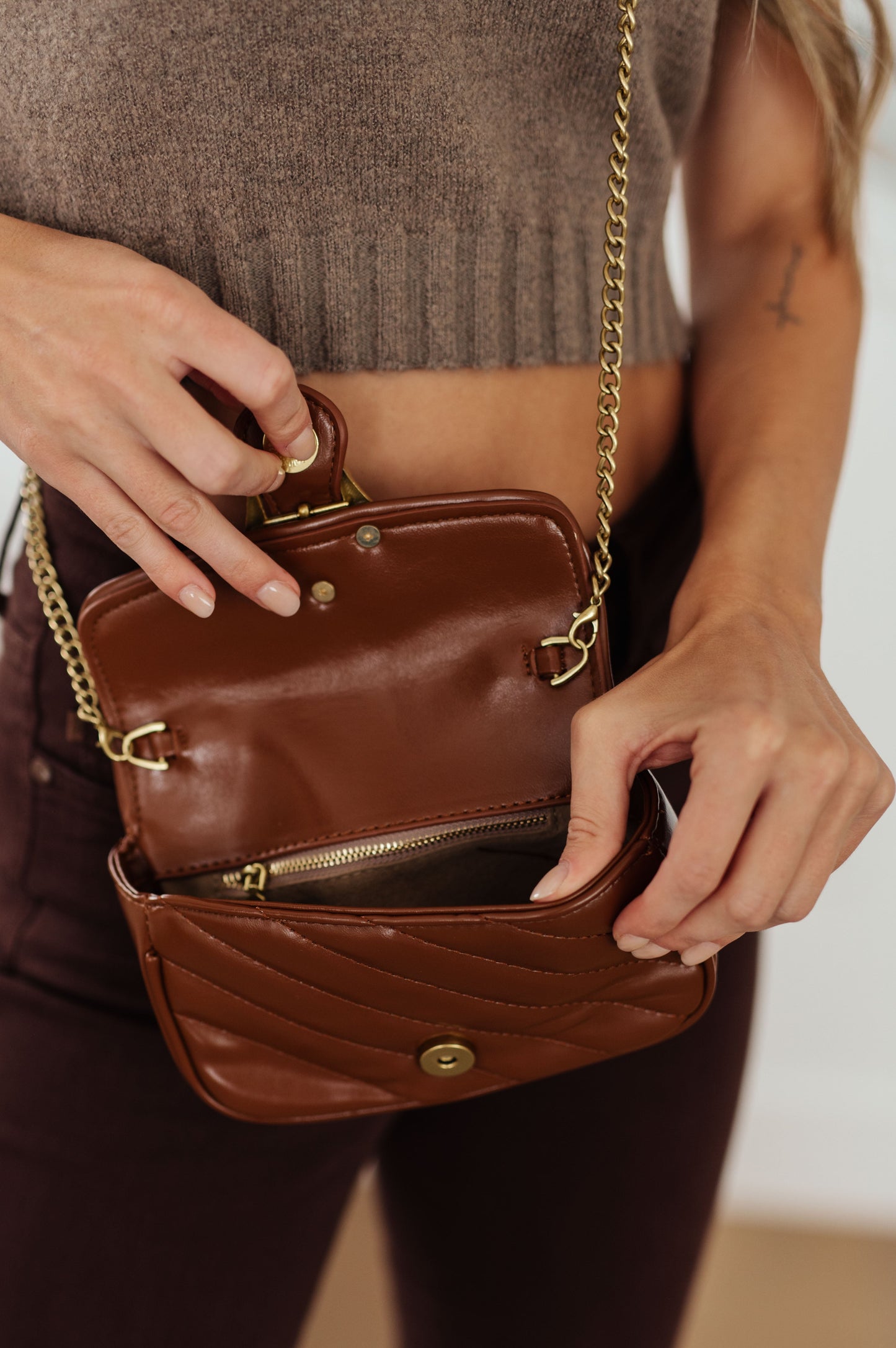 Madison Quilted Purse