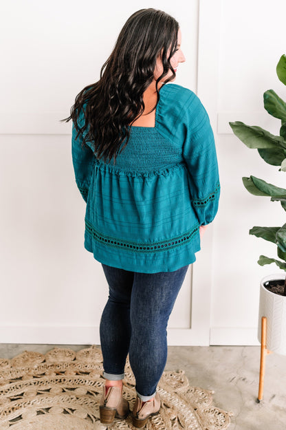 Turquoise Blouse