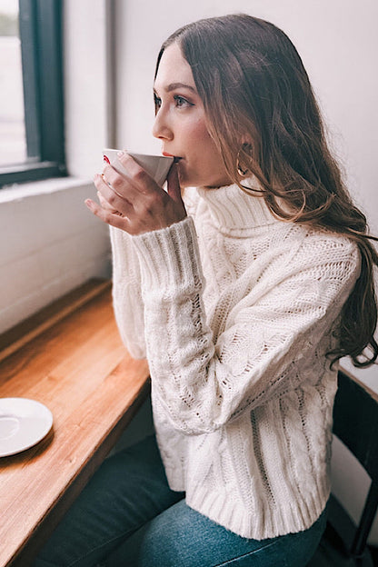 Sarah Sweater in Cream