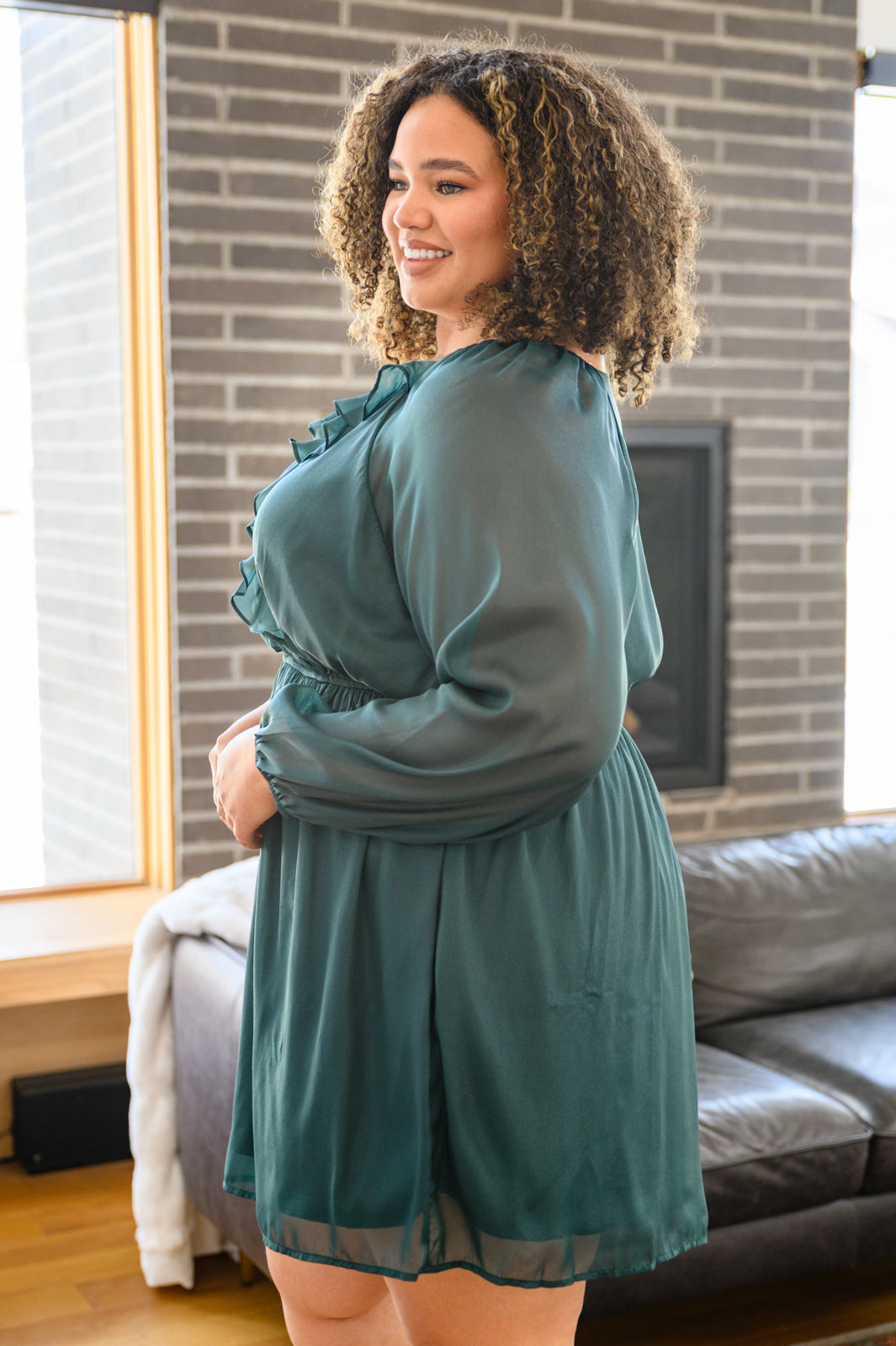 Aerin Dress in Green
