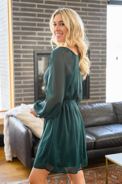 Aerin Dress in Green
