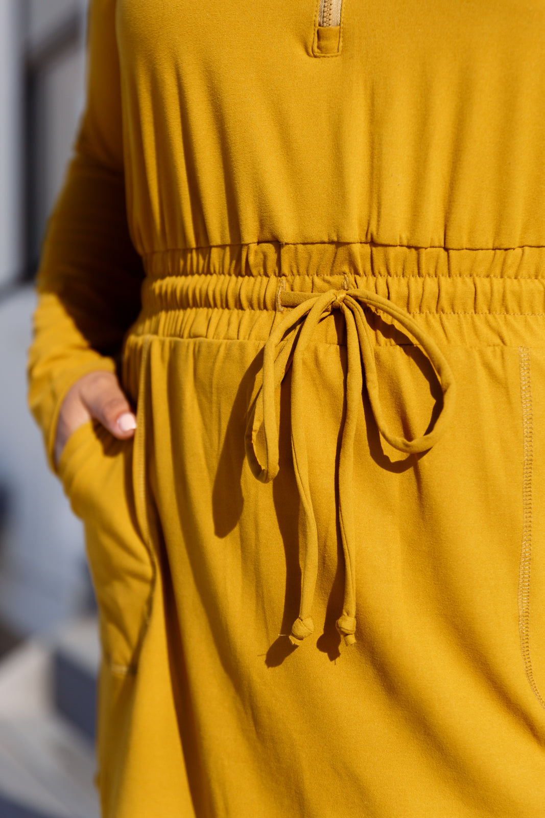 Gold Spice Romper Dress