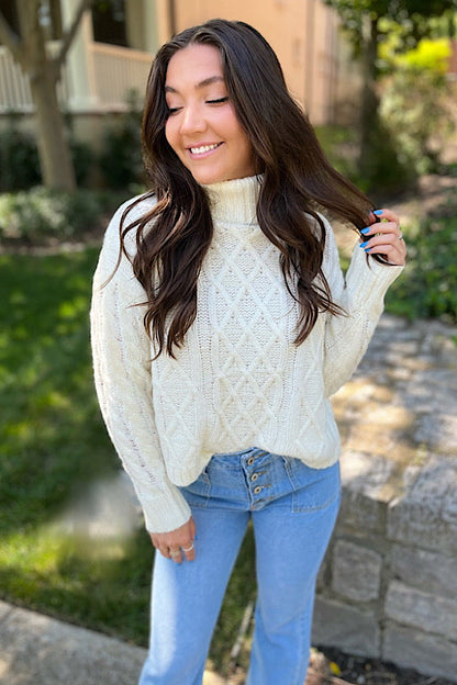 Sarah Sweater in Cream