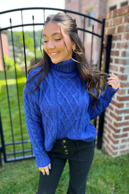 Sarah Sweater in Blue