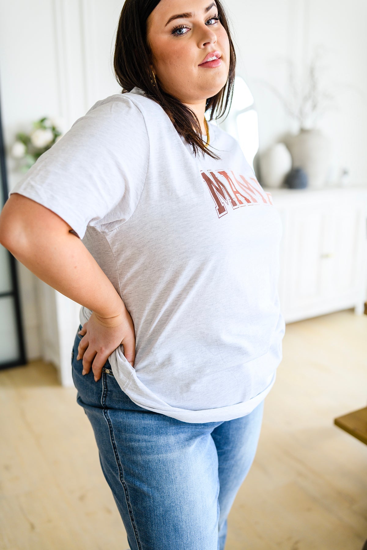 Mama Ombre Graphic Tee