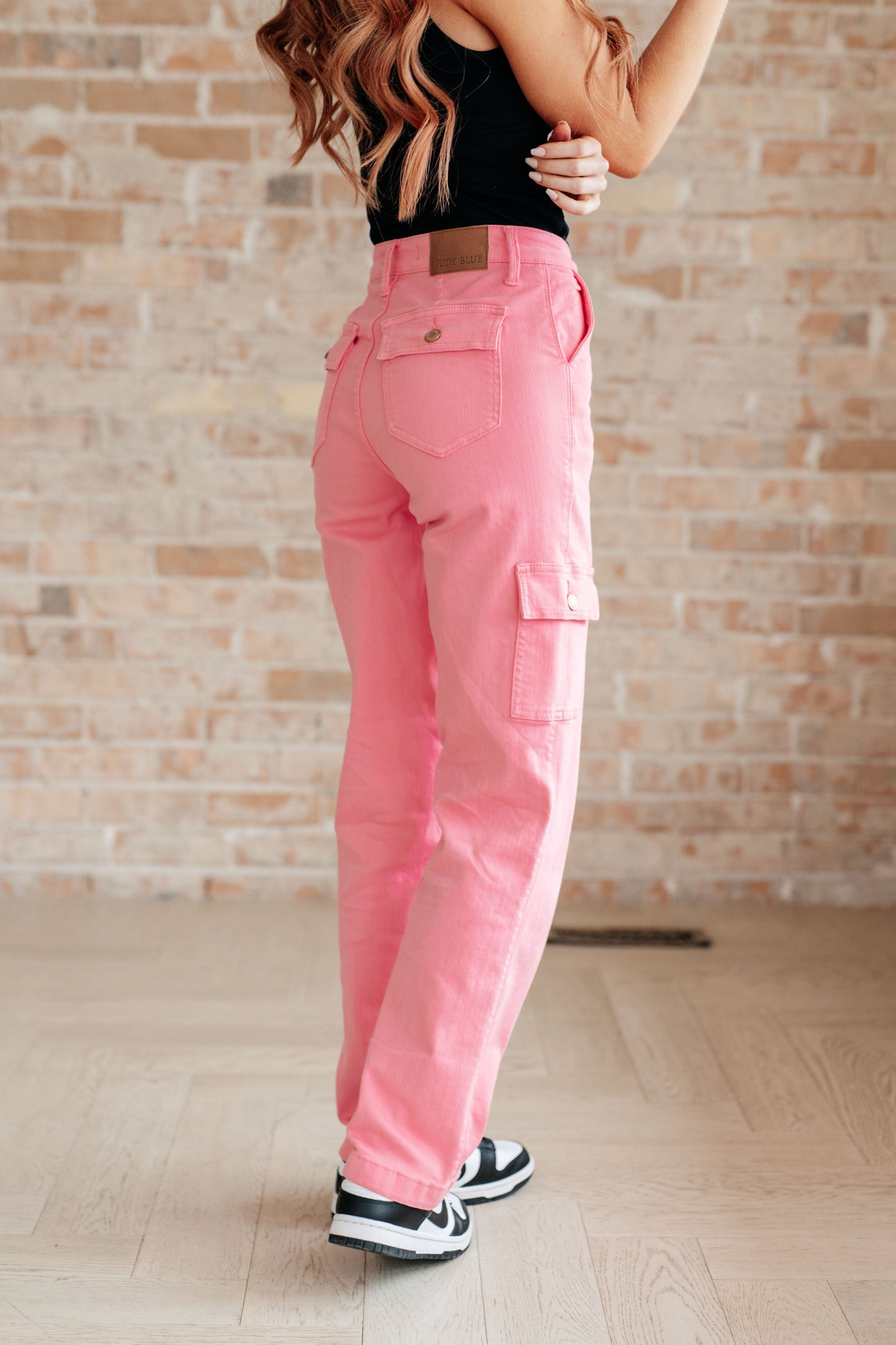 Cargo Jeans in Pink