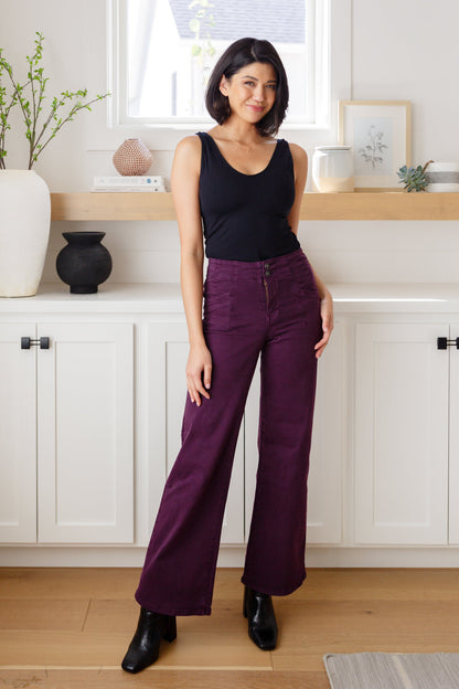 Petunia Jeans in Plum