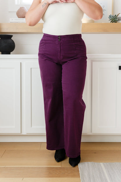 Petunia Jeans in Plum