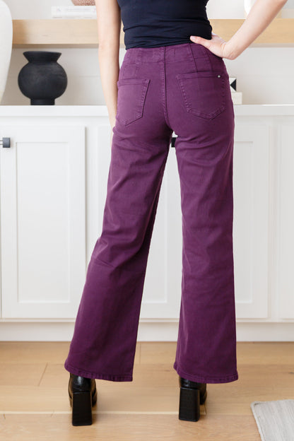 Petunia Jeans in Plum