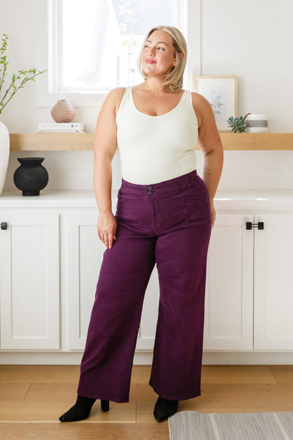 Petunia Jeans in Plum