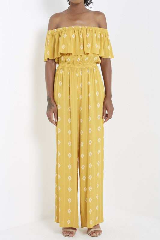 Portia Jumpsuit - Amber Moon 