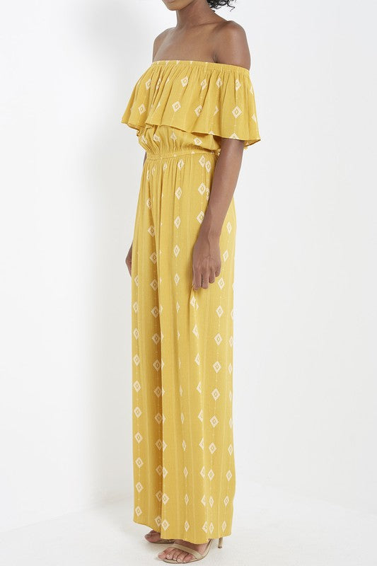 Portia Jumpsuit - Amber Moon 