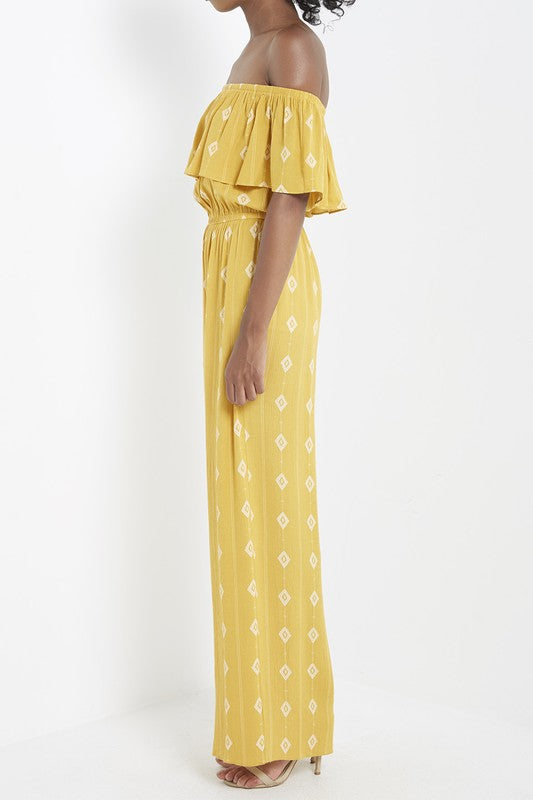 Portia Jumpsuit - Amber Moon 
