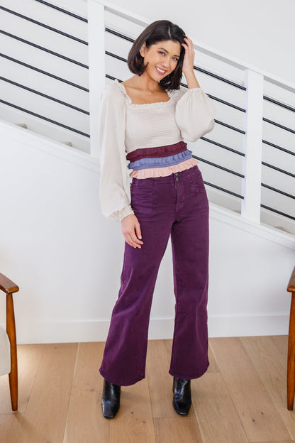 Petunia Jeans in Plum