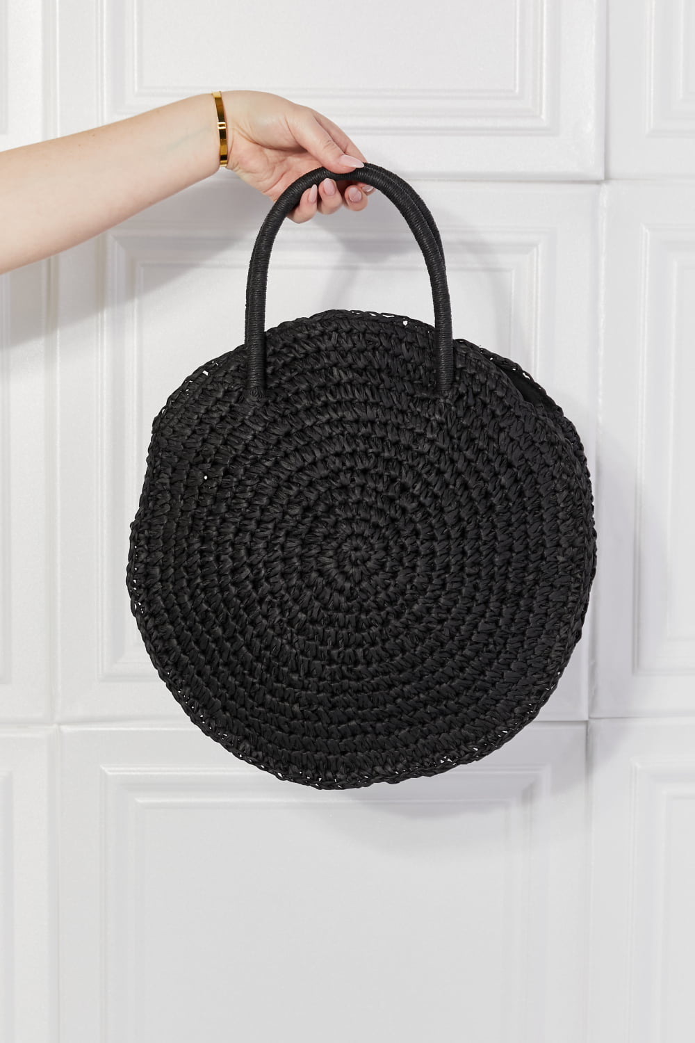 Beach Date Bag in Black