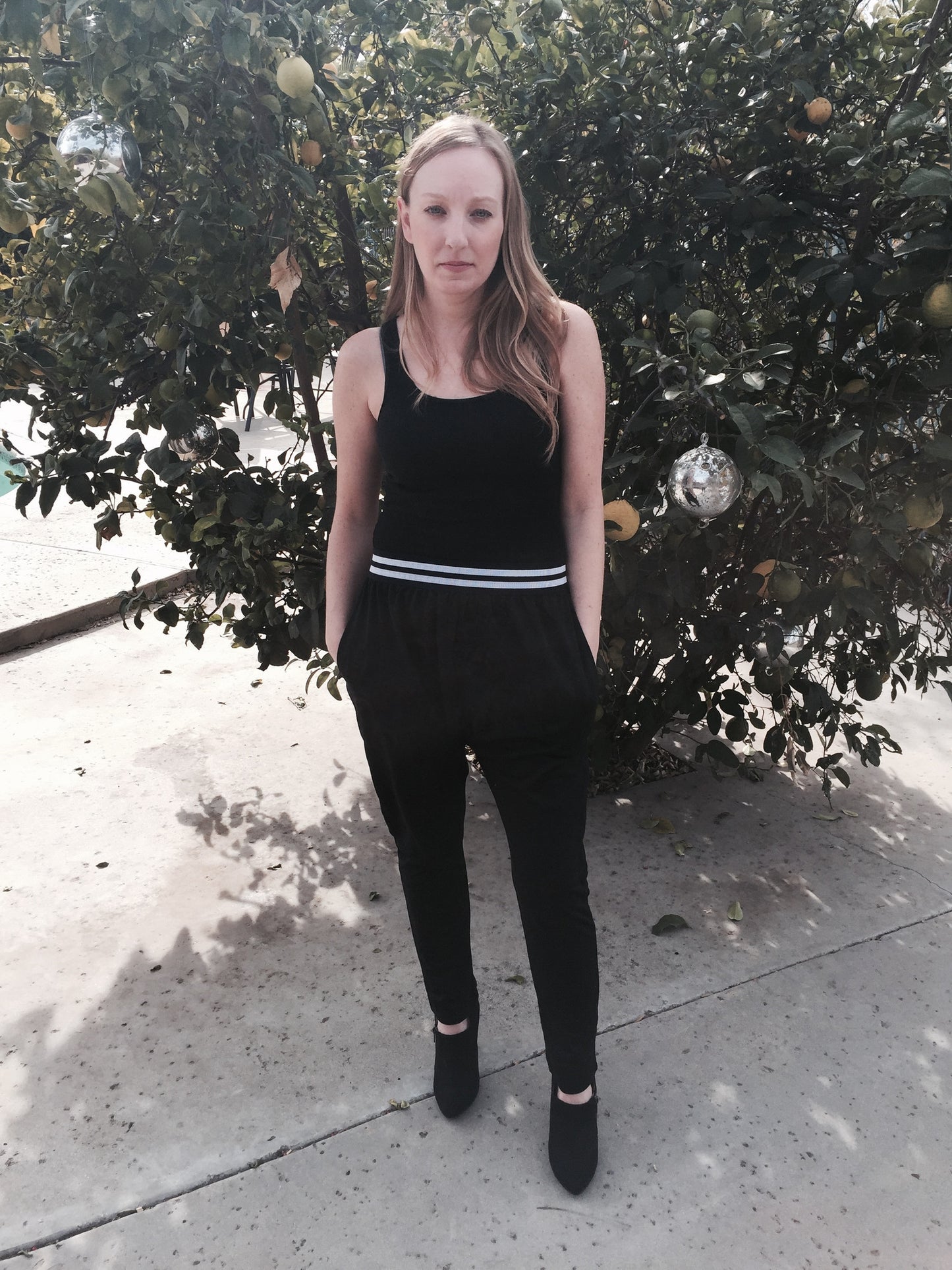 Danielle Drop-Crotch Pants - Amber Moon 