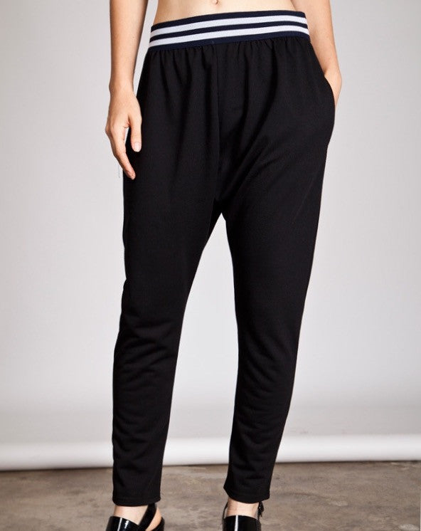 Danielle Drop-Crotch Pants - Amber Moon 