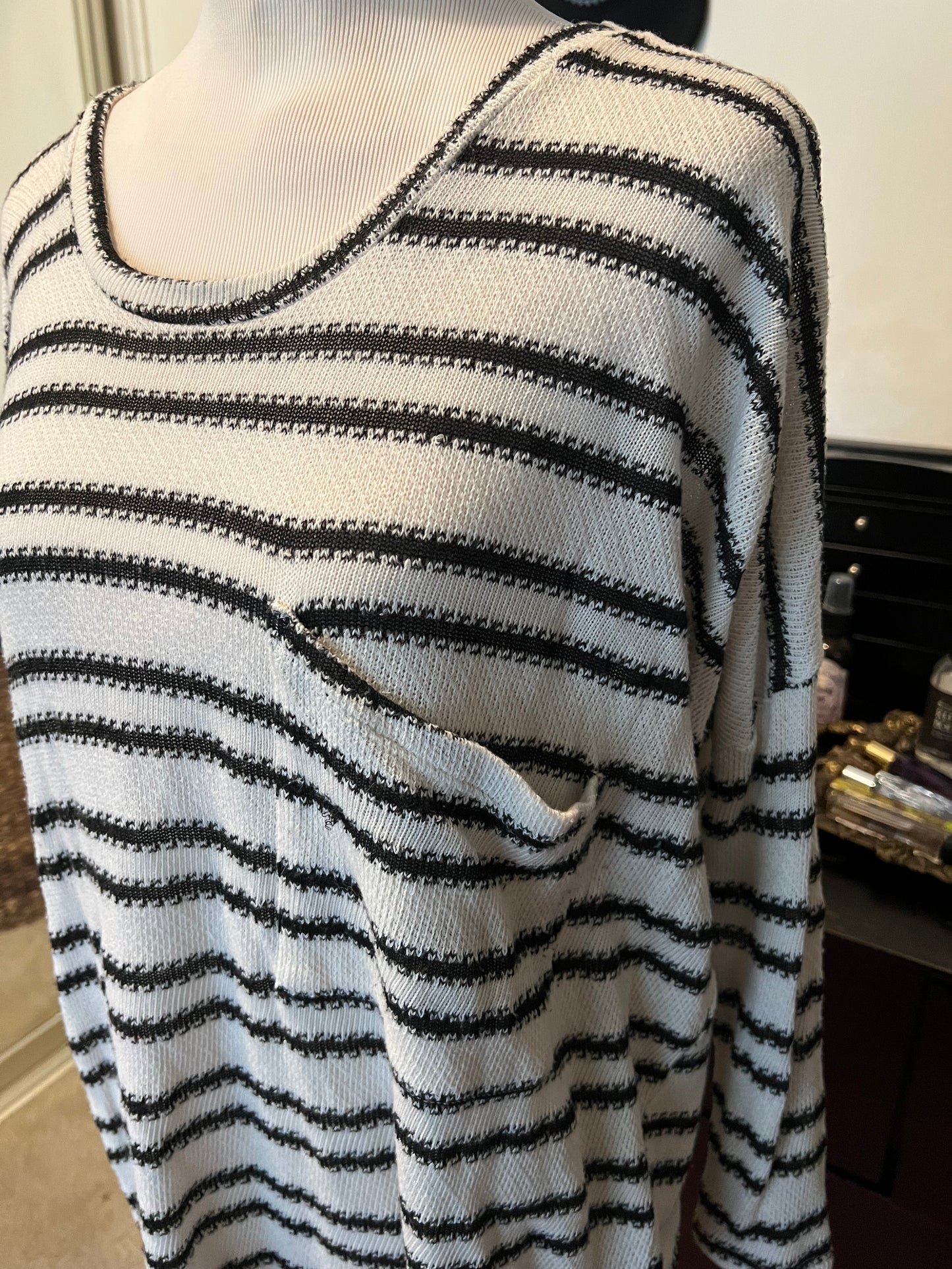 Amber Moon Revival Striped Sweater