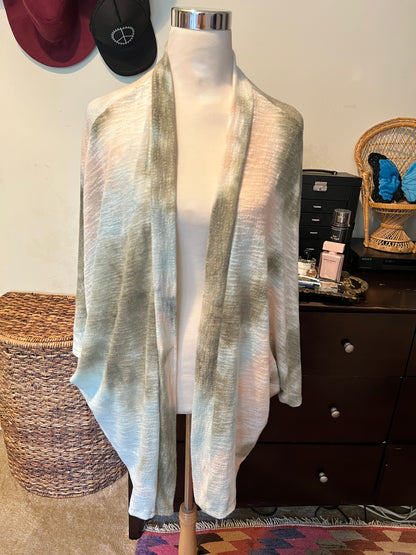 Amber Moon Revival: Watercolor Kimono