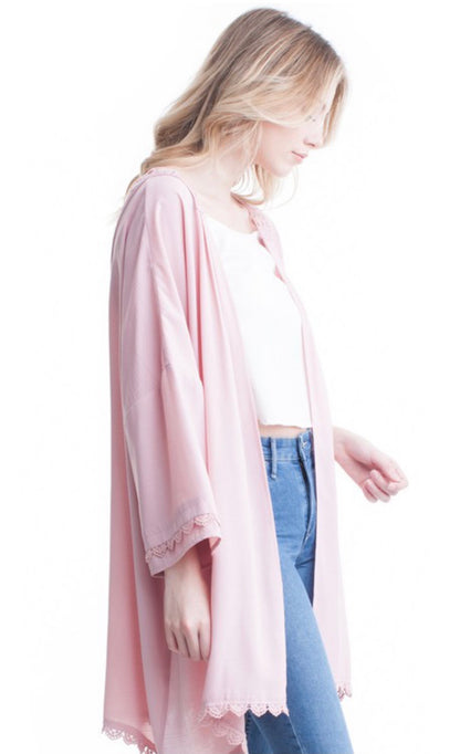 Blush Kimono