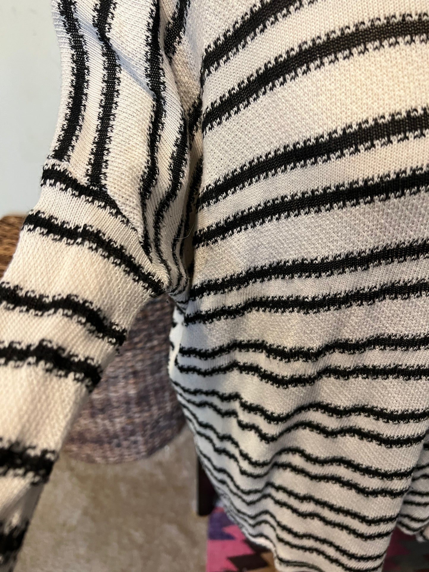 Amber Moon Revival Striped Sweater