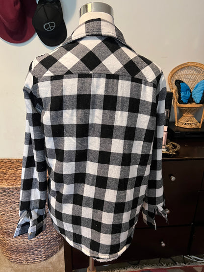 Alex Flannel in B & W