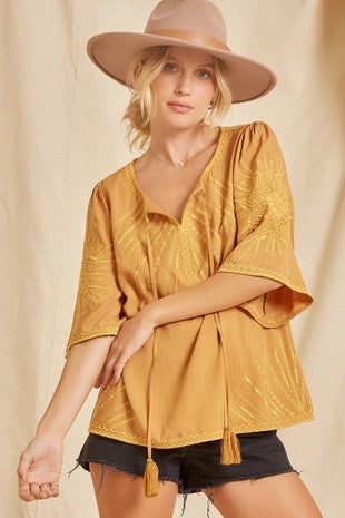 Marigold Top