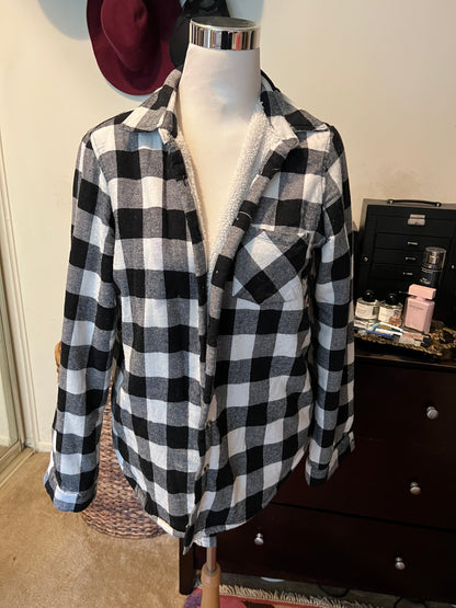 Alex Flannel in B & W