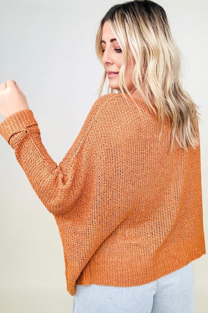 Fall Transition Sweater in multiple colors